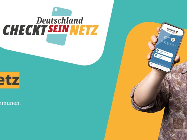 Werbebanner für die Mobilfunk-Messwoche