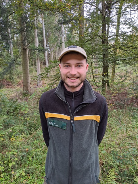 Nico Hemminger im Wald